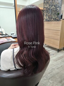 アンクラウド(an cloud) ローズピンク/レッドブラウン/ブリーチなしカラー