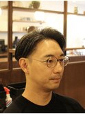 白髪×ナチュラル　ツーブロックナチュラルショート！