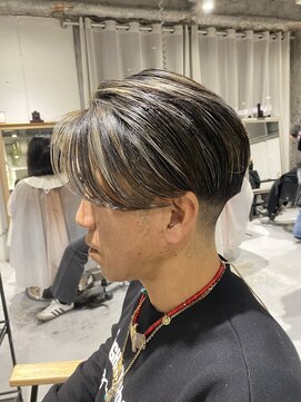 インク(inc) 【30代・40代・50代】ブリーチハイライト/メンズカット/刈上げ
