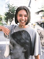 トゥコ(tuco) アンブレラカラー ボブ ワンレン 切りっぱなし インナーカラー