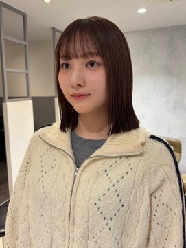 アース 高円寺店(HAIR & MAKE EARTH) タッセルボブ 【@mppp_32485】