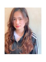 イロドリ ヘアーデザイン(IRODORI hair design)&nbsp;IRODORI  ロングパーマ　【谷口由希子】