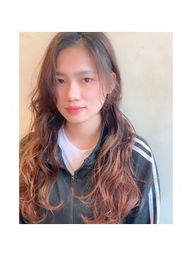 イロドリ ヘアーデザイン(IRODORI hair design) IRODORI  ロングパーマ　【谷口由希子】