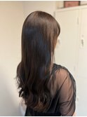 カット/艶カラー(髪質改善カラー)/髪質改善トリートメント