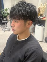 ラミエバイメルト 下北沢(lamie by melt) 花田/メンズカットパーマツイストスパイラル波巻き下北沢韓国