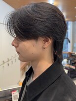 ニコトウキョウ 新宿(nico TOKYO)&nbsp;メンズセンターパート/ニュアンスパーマ/フェザーパーマ