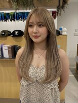 チオ(Chio)&nbsp;【富山】ミルクティーベージュのハイトーンロング
