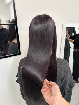 アールサロンギンザ(Rr SALON GINZA) 【カット+髪質に合わせた髪質改善 】RrSALON HydroXE TR