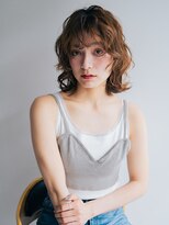 ホヌア(hoNua.) アンニュイパーマ風ボブ