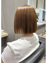シャルムドゥグランシー(CHARME de granci.)&nbsp;切りっぱなしボブ×髪質改善ストレート