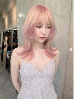 ノエ シンサイバシ(Noe Shinsaibashi)&nbsp;心斎橋 ピンクベージュ×ウルフ