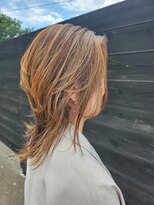 ヘアサロンアンドカフェ エイチプラス(H plus) レイヤーカット/ハイライト 20代 30代 40代