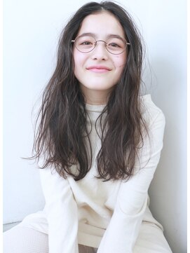 ナヌーク シブヤ(nanuk shibuya) 【nanuk】秋冬オススメダークグレーカラーのセミロングヘア◇◇