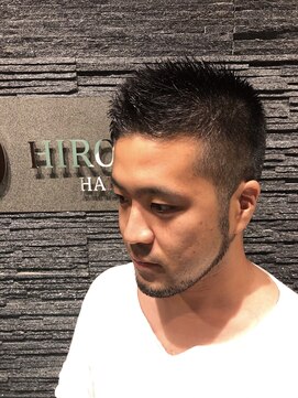 ヒロギンザ 五反田店(HIRO GINZA) かき上げソフトモヒカン<理容室>