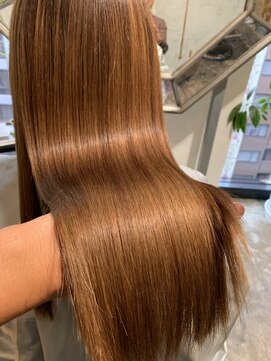 アティック ヘアーデザインアンドリラクゼーション(attic hair design&relaxation) 髪質改善ヘアエステ　2回目