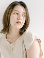 サンクス 品川港南(THK.) こなれくびれ外はねミディ