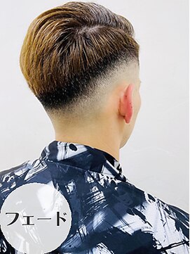 アッシュ 亀戸店(Ash) 【海外でも人気★】フェード×ポンパドール