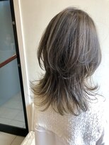 ペネロープ(Penelope)&nbsp;［新宿］ウルフレイヤー/ハイライト/グレージュ　担当　夕島