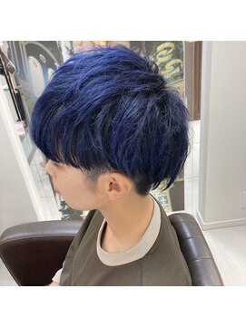 アールモンドヘア新世界 ♯ブルーカラー