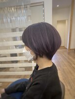 ロルド シェリ(Rold Cheri)&nbsp;ラベンダーカラーショートカット