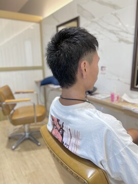 ラポールヘアー(rapport hair) サイドツーブロック×ショート＊