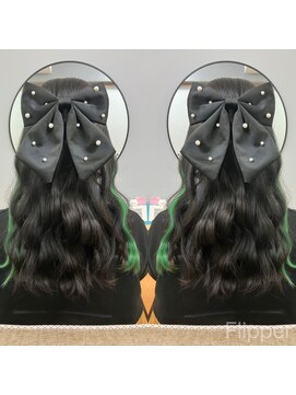 ラパニエ 博多(La panier) ハーフアップ