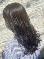ベル (hair design Belu) ○透明感カラー×ブルーバイオレット○