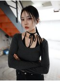 #韓国ヘア#カチモリ#ヘアアレンジ
