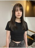 大人可愛い大人美人くすみカラーアッシュグレーベージュ