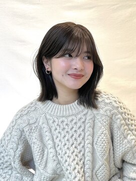 ラボヌールヘアーリアン 川越店(La Bonheur hair Lien) 【結べる】ボブでくびれヘア