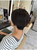 クセを活かしたナチュラルショート