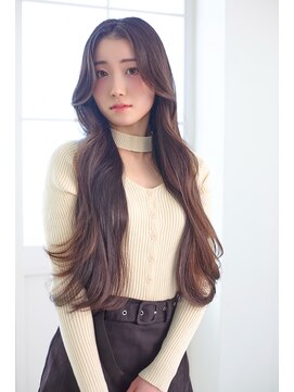 ウヌン 海老名ビナウォーク店(UNUN) 韓国ヘア/ヨシンモリ/カット/艶カラー/イメチェン