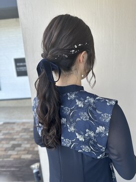 デレディールフィデル(DERE-DIR fidele) 結婚式ヘアアレンジ☆