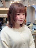 ■着物ヘアメルティカラーフェミニンロング似合わせカットa