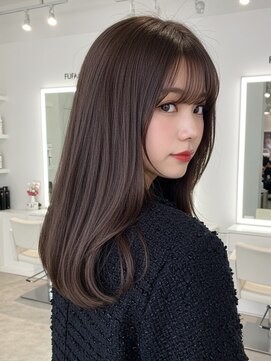 エル 新小岩(elu) 美髪/ワイドバング/レイヤーカット/くすみベージュ/新小岩駅