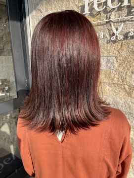 レシピ アリエ(recipe allier) garnet red