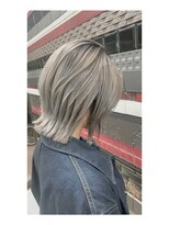 デザインサロンリア(design salon Lia)&nbsp;前髪/アンブレラカラー/こなれミディ/イメチェン/ウェーブパーマ