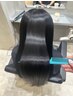 カット＋縮毛矯正＋カラー＋超音波トリートメント￥22000