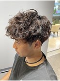 【長野市/メンズ】カット×ツイストスパイラルパーマ