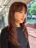 【人気NO.1】カット＋透明感カラー ￥15,400→￥12,320