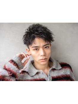 [渋谷]《新規★メンズカット+眉カット+シャンプー￥5000》ワンランク上のメンズスタイルを[22時迄営業]