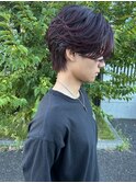 毛流れパーマ_ニュアンスパーマ_ハイライト