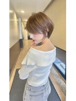 アグ ヘアー ネスト 茨木店(Agu hair nest)&nbsp;大人ショートボブ 20代30代40代ヘア 小顔 大阪クビレ茨木