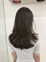 ムード(MOOD,)&nbsp;ココアベージュ/オリーブグレー[レイヤーカット/髪質改善/銀座]