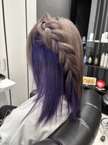 ゼノ(Xeno)&nbsp;グレージュ×パープル