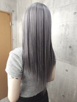 ヘアメイク フォックス 錦店(hair make FOX)&nbsp;ハイライト風エクステ/ストレート