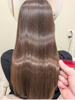 ブローノ(Blono)&nbsp;髪質改善カラーで艶スモーキーベージュ｜Blono