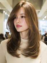 【髪質改善カラーエステ】x ブリーチなしダブルカラー