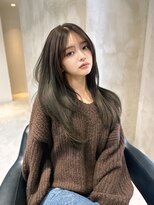 シェノン バイ アランスミシー 表参道(CHAINON by Alan smithee) 表参道/クラゲヘアー/オリーブグレー/小顔/ココアベージュ/渋谷