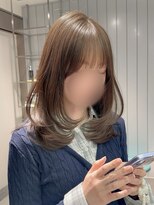 ロンドウル 熊本(Lond ulu) 韓国ヘア/ブリーチなし/顔周りカット/レイヤーカット/